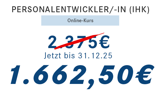 Angebot Personalentwickler:in